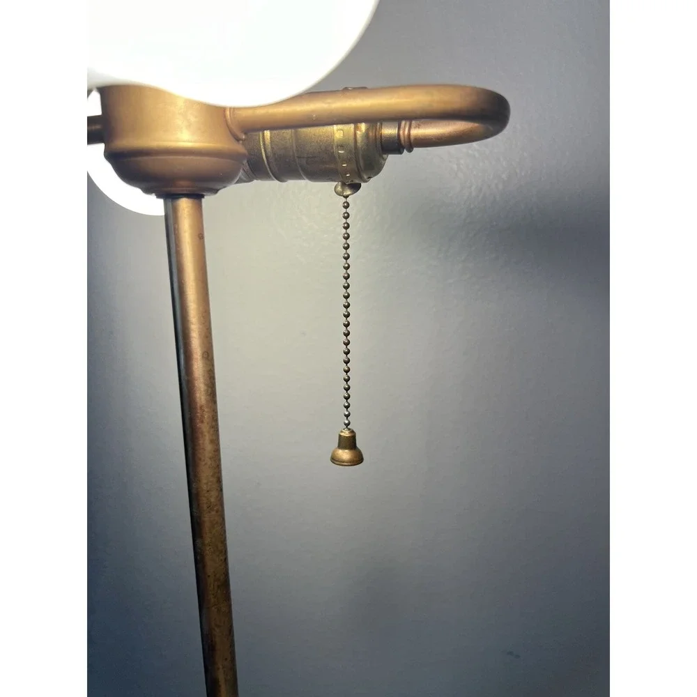 Vintage Rosenthal Porcelain Vase Table Lamp Rich Gold Accent 32